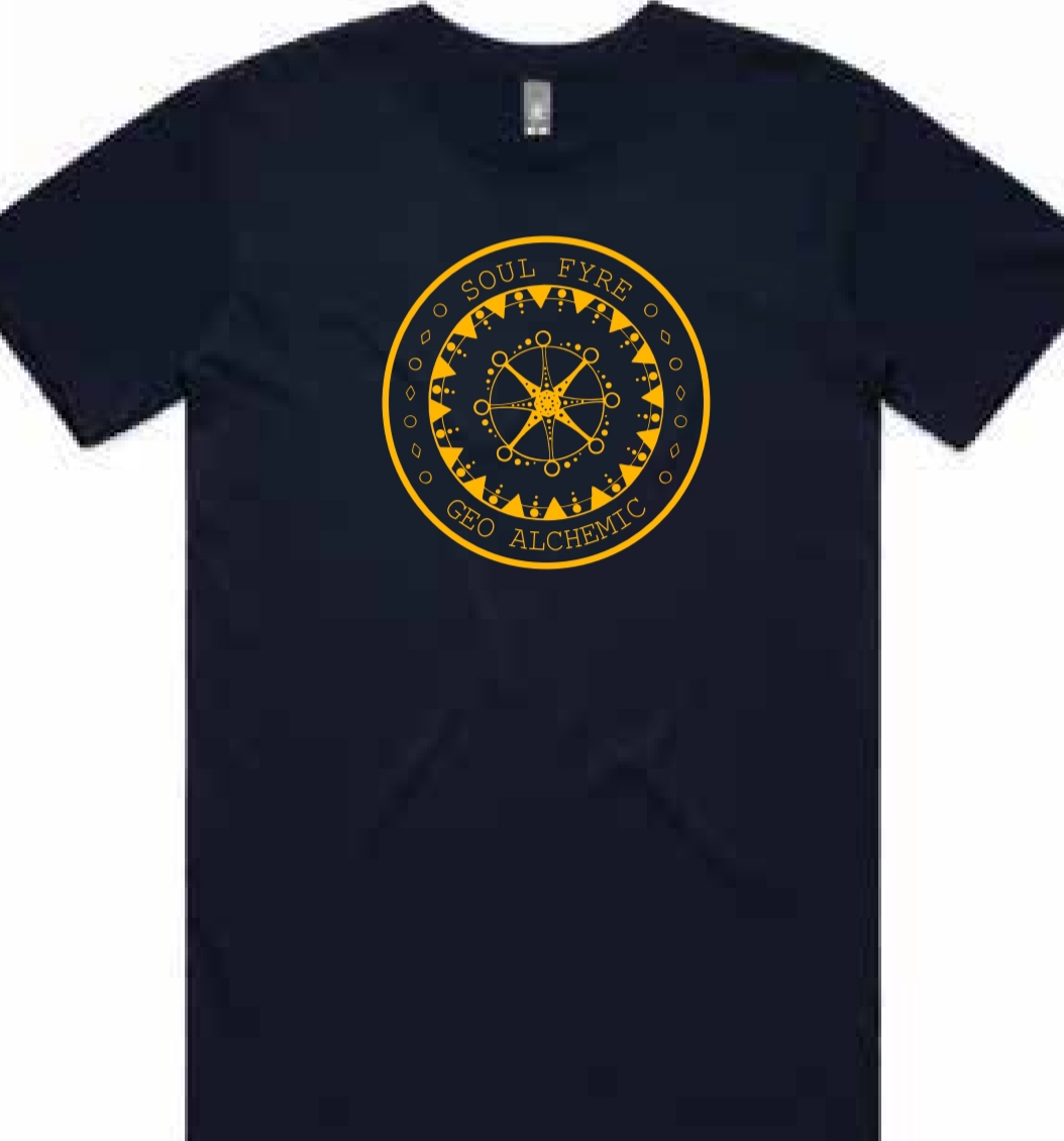 Geo Alchemic Soul Fyre T shirt Ladies size S