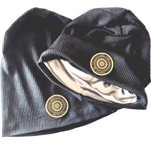Protective headwear EMF/5g Beanie Black