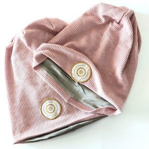 Protective headwear EMF/5g Beanie Pink